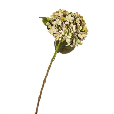 Цветок искусственный "Гортензия салатовая" 8100-031 фото