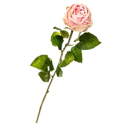 Квітка штучна "Троянда пастельна" 2000-031PK фото