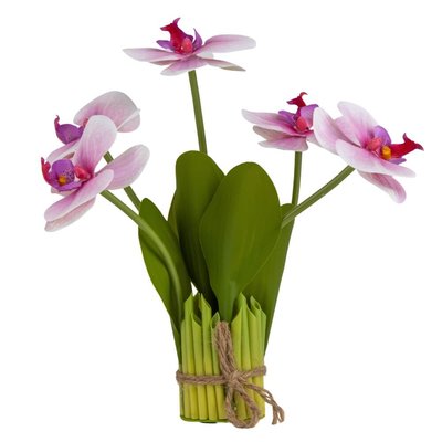 Букет орхідей, світло-бузковий, 26 см 8921-031 фото
