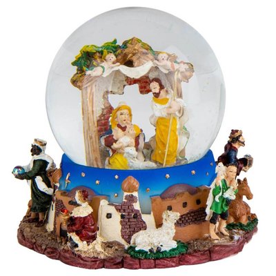 Снежный шар "Рождество Христово" 6016-034 фото