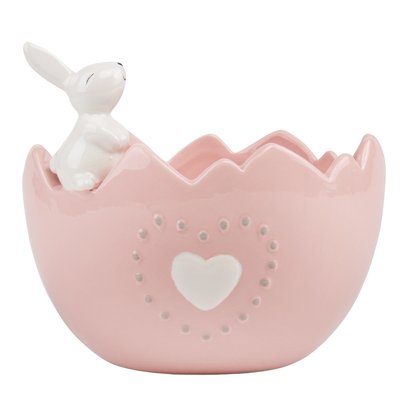 Емкость для хранения "Пасхальный кролик", розовая, 16 см 5005-015 фото