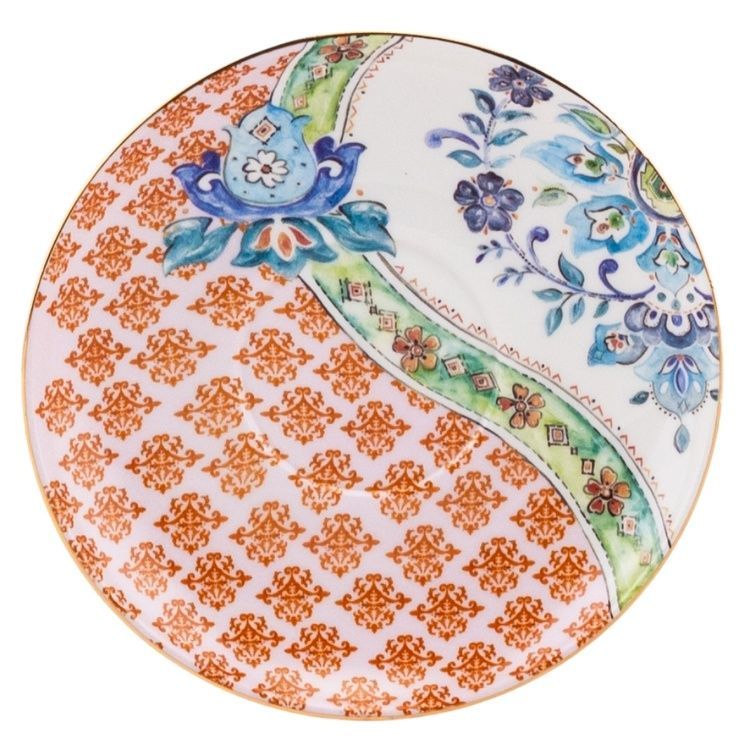 Порцелянова кружка з блюдцем &ldquo;Antique Elegance&rdquo;, 200 мл 9217-003 фото