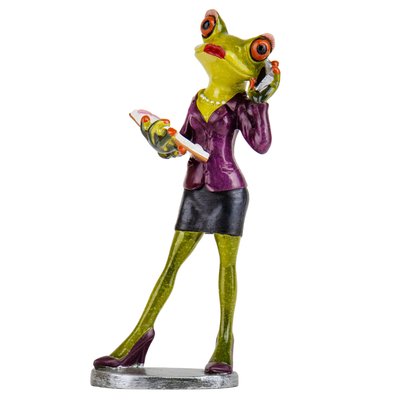 Статуетка "Ділова жаба", 18,5 см 9044-010 фото
