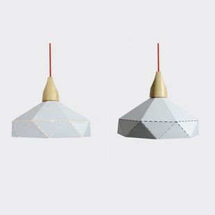 Люстра-подвес белая из металла и дерева 30*30 (ZD038B/D300 (white)) ZD038B/D300 (white) фото