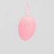 Набір з 6 підвісних флокових крашанок, рожевий, 6 см 5103-001/pink фото 3