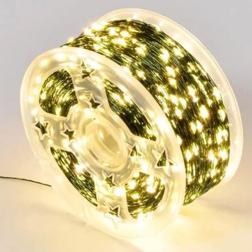 Гірлянда "Феєрія" 1000 LED, жовта, 25 м, від електромережі 9133-039 фото