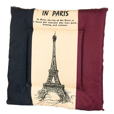 Подушка для стільця "Французький прапор" 8019-001 фото