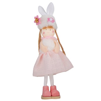 Фігурка "Лялька", рожева, 24 см 9109-018 фото
