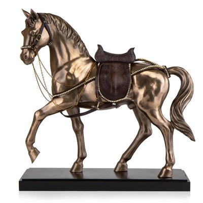 Статуетка "Золотий кінь", 51 см 76735V4 фото