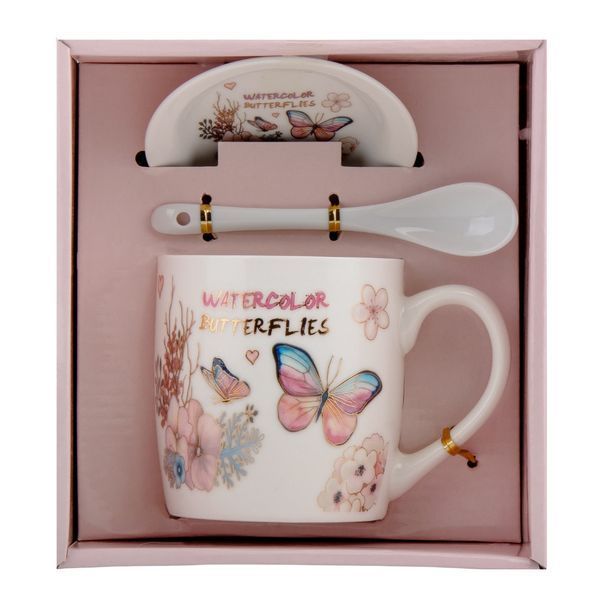 Кружка "Butterflies", 350 мл * Рандомный выбор дизайна 9066-002 фото