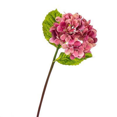 Квітка штучна "Гортензія Papillon", фуксія 8100-039 фото