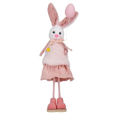Фігурка "Кролиця", рожева, 30 см 9109-024 фото
