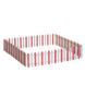 Декоративний парканчик біло-рожевий 90 см 0356J/white-pink фото 10