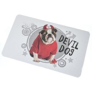 Дошка для нарізки "Devil Dog" 004TT фото