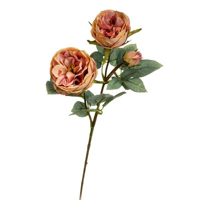 Гілка троянди, рожева 8721-021 фото