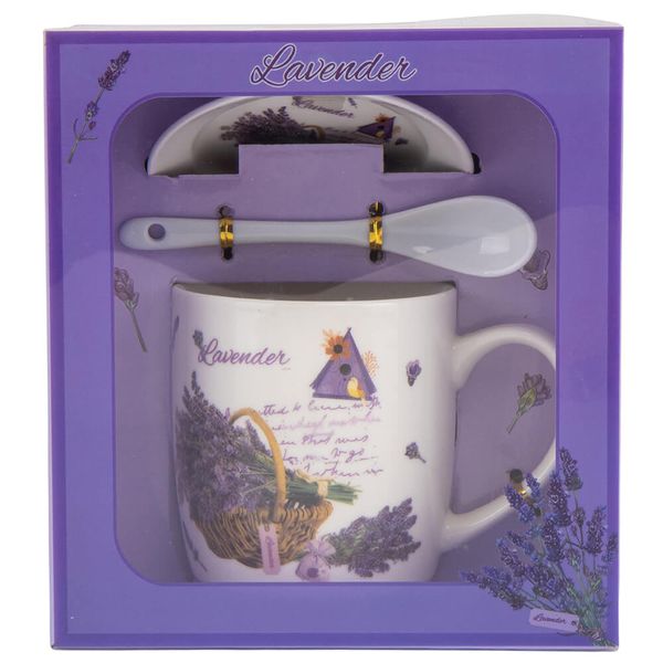 Кружка "Aromatic Lavender", 350 мл * Рандомный выбор дизайна 18901-013 фото