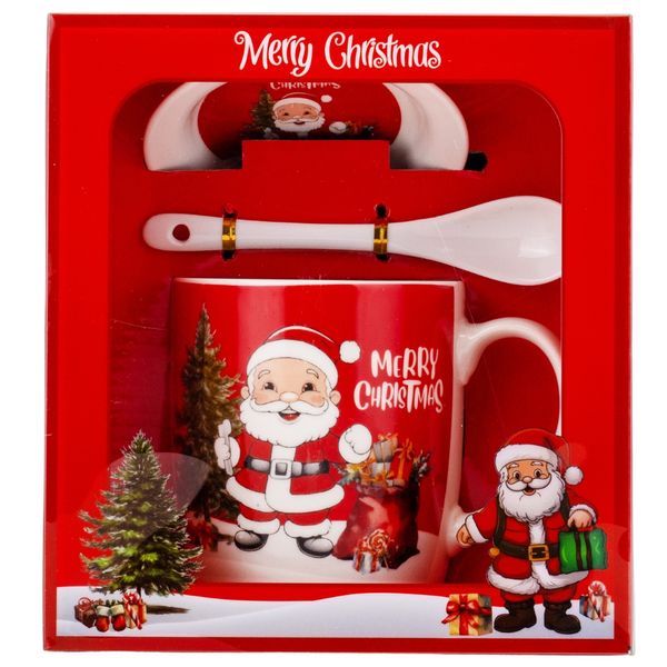 Кружка "Santa with gifts", 350 мл * Рандомний вибір дизайну 9150-018 фото