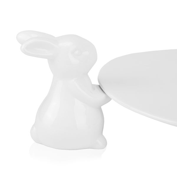 Підставка "Три білих кролика", 20 см 9059-001 фото