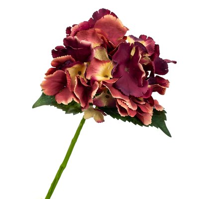 Квітка штучна "Гортензія", помаранчева, 36 см 2000-053BN фото