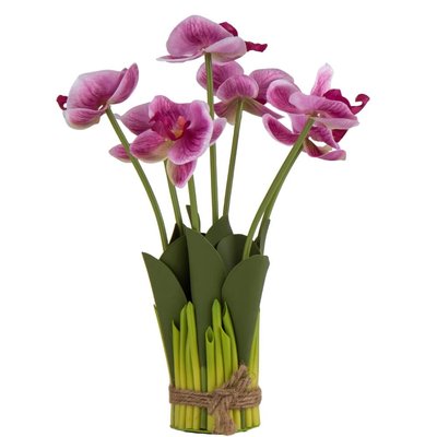 Букет орхідей, рожевий, 33 см 8921-035 фото