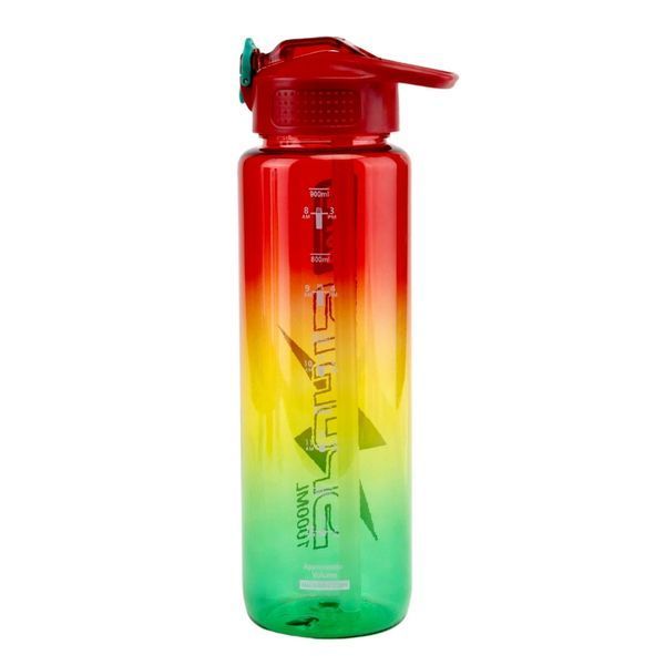 Пляшка для спорту "Rainbow Bottle", 1000 мл * Рандомний вибір дизайну 9212-001 фото