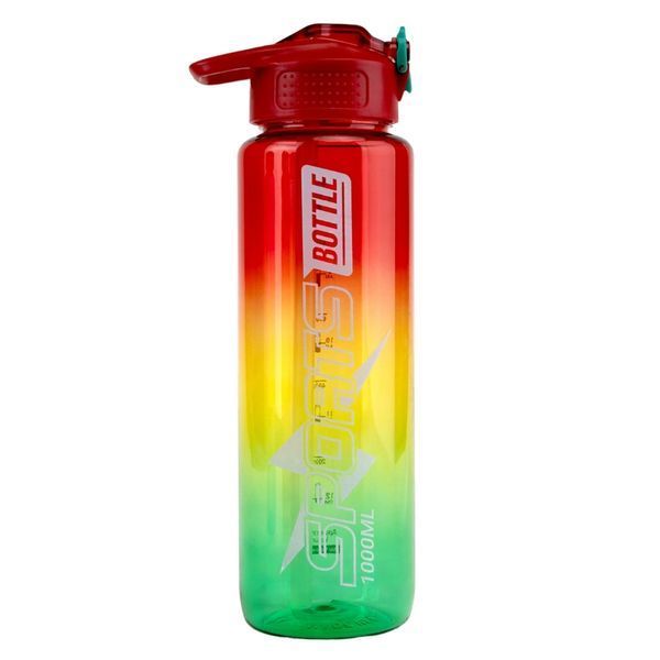 Пляшка для спорту "Rainbow Bottle", 1000 мл * Рандомний вибір дизайну 9212-001 фото