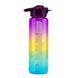 Пляшка для спорту "Rainbow Bottle", 1000 мл * Рандомний вибір дизайну 9212-001 фото 1