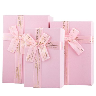 Набір з 3 коробок "Феєрія Емоцій", рожевий 9060-009 фото