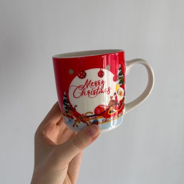 Кружка "Merry Christmas", 400 мл * Рандомний вибір дизайну 9407-047 фото