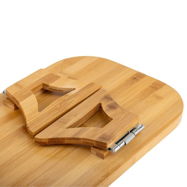 Бамбуковий столик-накладка на підлокітник дивану, 26,5*38 см 9031-002 фото