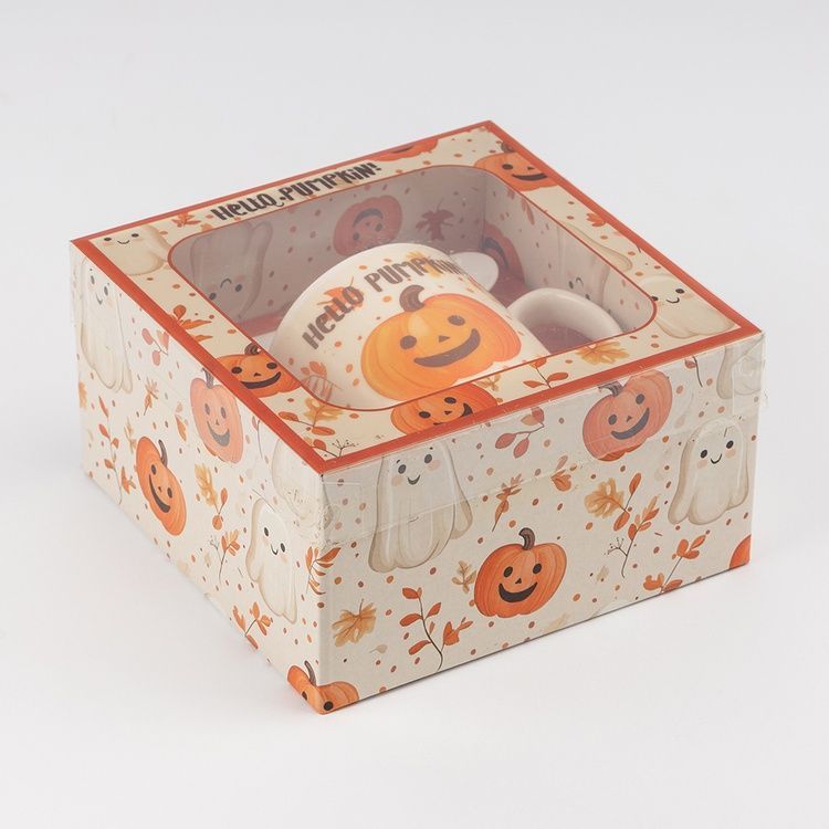 Кружка с ложечкой "Hello Pumpkin!", 200 мл 9250-020 фото