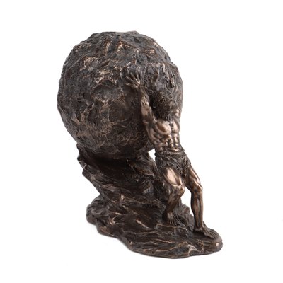 Статуетка "Сізіф, камінь, що котить", 11 см 77845A1 фото