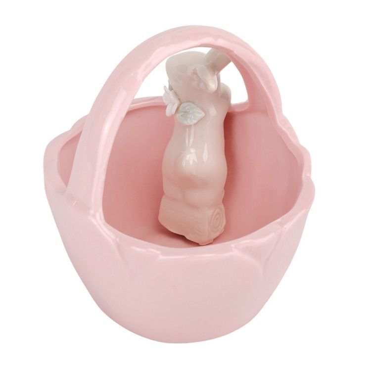 Кошик "Весняний настрій", рожевий, 11,5 см 5009-023 фото