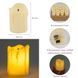 Светодиодная свеча (LED), айвори, 5,1 см 6032-003 фото 1