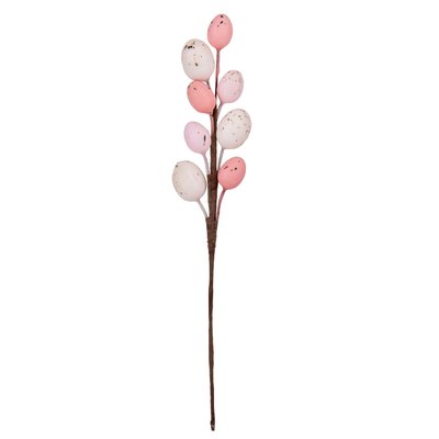 Декоративна гілочка «Рожеві барви», 26 см 5008-009 фото