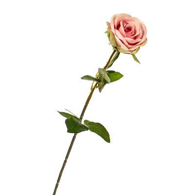 Квітка штучна "Троянда благородна" 2000-020PK фото
