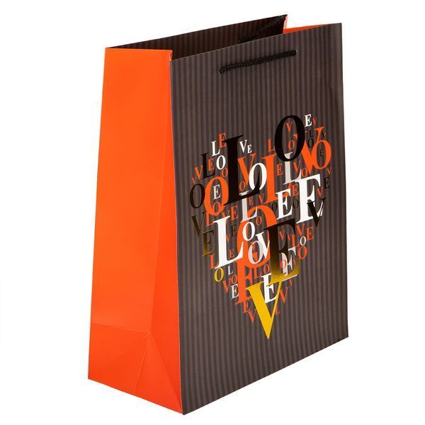 Подарочный пакет "Love", 32*26*12 см 8930-003 фото