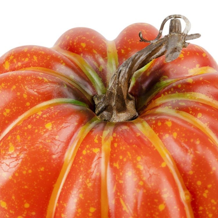 Декоративний гарбуз, помаранчевий, 16 см 9223-035 фото