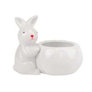 Емкость для хранения "Милый кролик", белая, 10 см 5009-036 фото