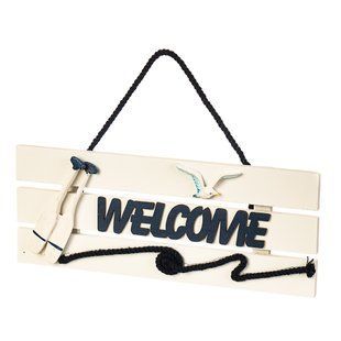 Подвесной декор "Welcome" 104JH фото