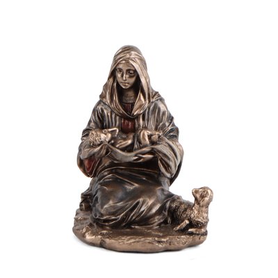 Статуетка "Марія з немовлям Ісусом", 6 см 77848AP фото