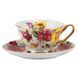 Порцелянова кружка з блюдцем &ldquo;Vintage Bloom&rdquo;, 200 мл 9217-002 фото 2