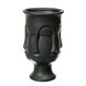 Керамічна ваза "Лице" чорна 20.5 см 8723-002 фото 1